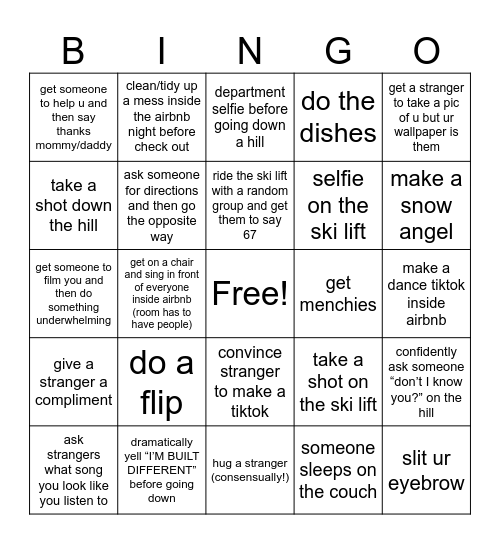 TAW 2026 Blue Mountain!! Bingo Card