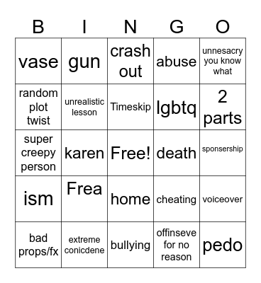 tt bingo Card