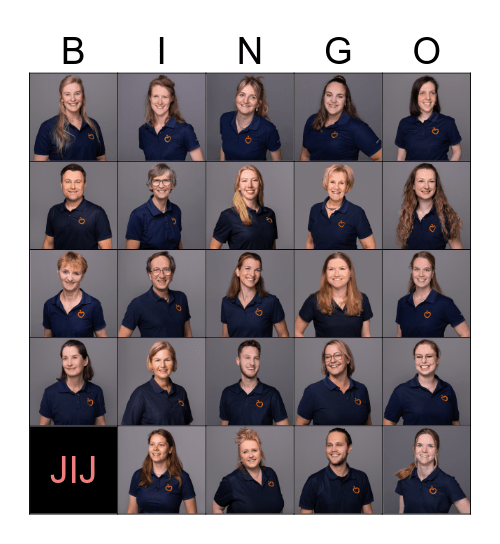 FysioTwente Bingo Card