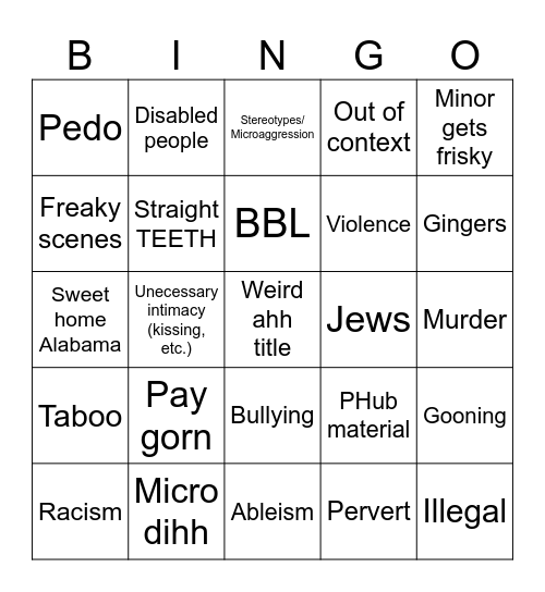 Tomorrow's teachings BINGO! Bingo Card