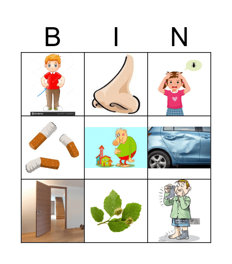 woorden met eu Bingo Card