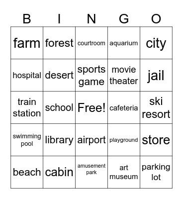 Setting Bingo Card