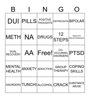 COC LECTURE Bingo Card