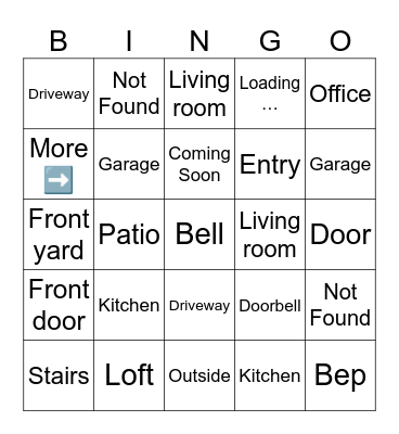 Find 30 cameras Bingo Card