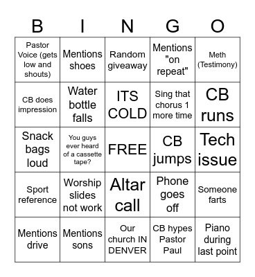 SPRING RETREAT SESSIONS Bingo Card