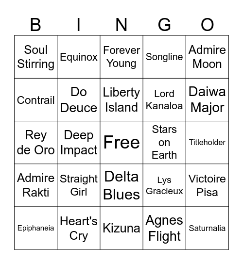 Feb 2026 Pakalive Bingo Card