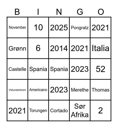 😮‍💨Susannes  Bingo 😮‍💨 Bingo Card