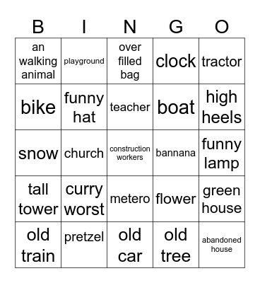 dogtime train drawing Bingo Card