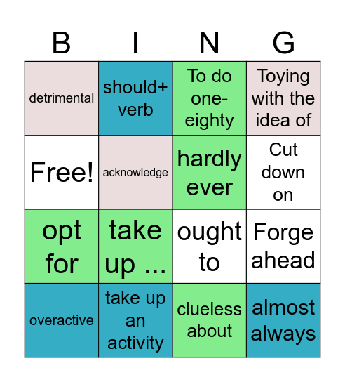 Kick-off 2026 B2+/C1 Bingo Card