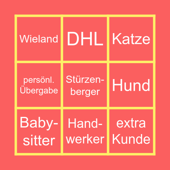 ZeitungsBINGO Card