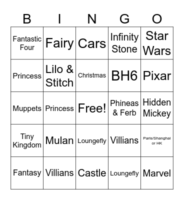 Trading For ISO's Bingo Card