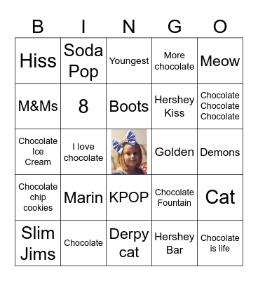 MARIN BINGO Card