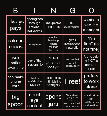 TOP BINGO Card