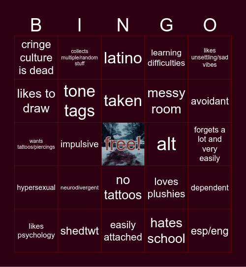AZZY'S BINGO!! Bingo Card