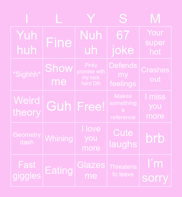 Babe bingo Card