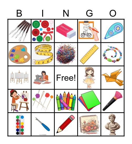 ART BINGO Card