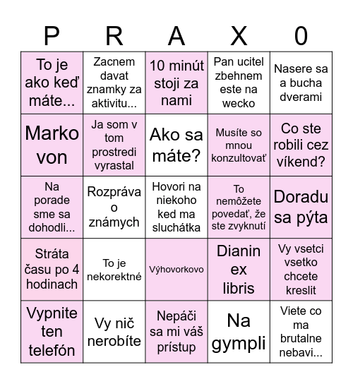 stepanek starterpack Bingo Card