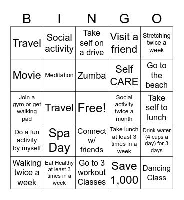 Brenda's Bingo Card Bingo Card