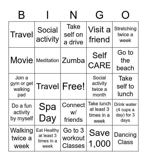 Brenda's Bingo Card Bingo Card