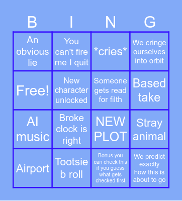 90 Day Bingo Card