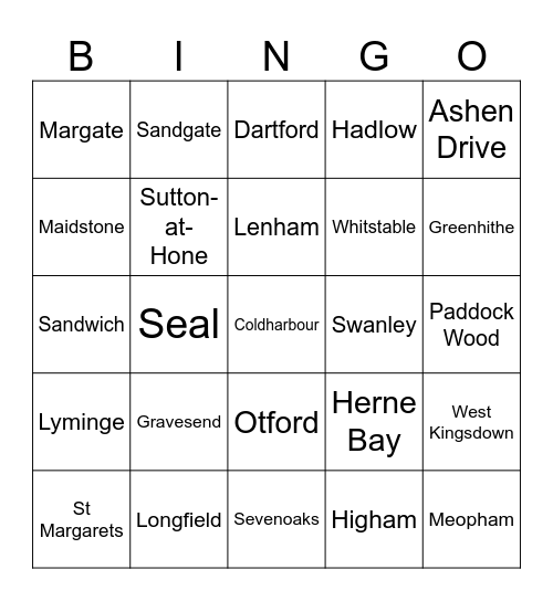 Library Bingo Card