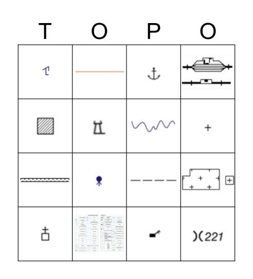 TOPO BINGO Card