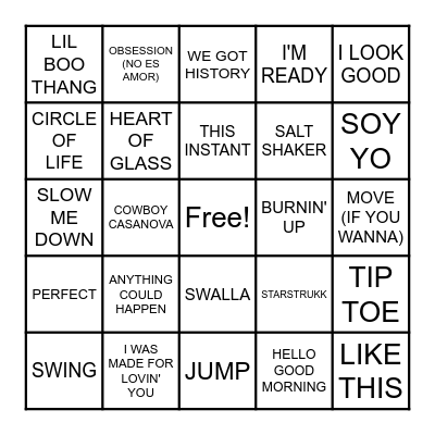 PISCES SUPERMIX #2 Bingo Card