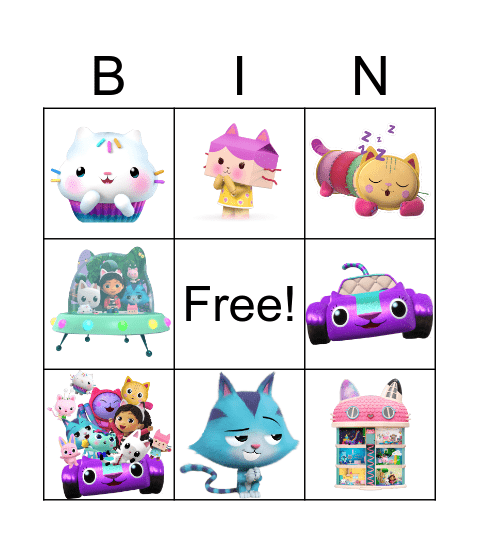 bingo gabby Bingo Card