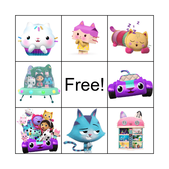bingo gabby Bingo Card