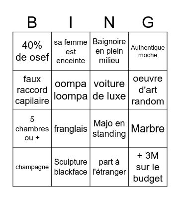 AGENCE EP4 Bingo Card
