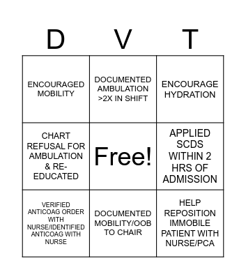 CLUT BUSTER CHALLENGE Bingo Card