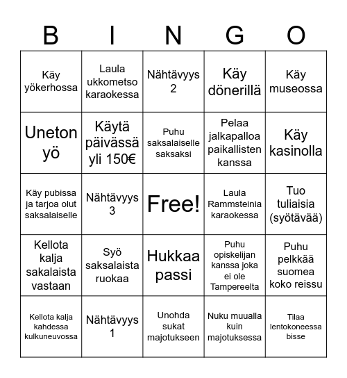 UlkoXQ -bingo Card