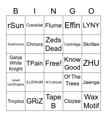 Shambhalingo Bingo Card