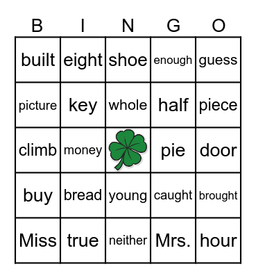 Spring Extension 23-40 Bingo Card