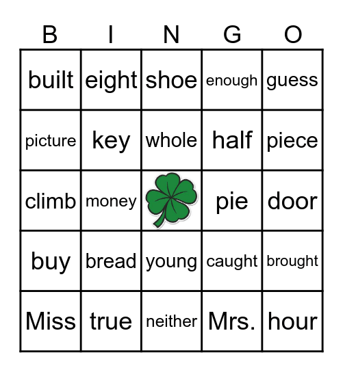Spring Extension 23-40 Bingo Card