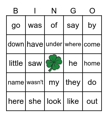 Spring Beginning 20-37 Bingo Card