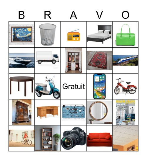 Lesson 9 Vocab Bingo Card