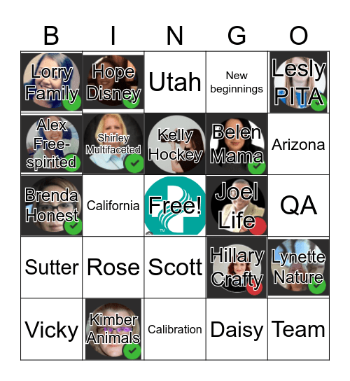Ice Breaker Bingo Card