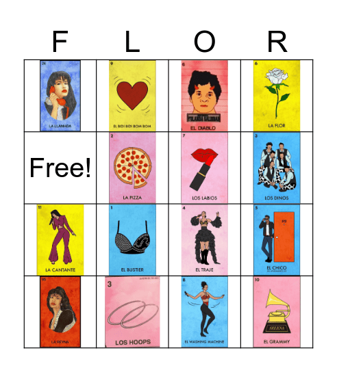 Anything for Selena’s Bingo Card