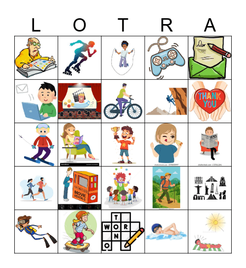 SPANISH 1 PASATIEMPOS Bingo Card