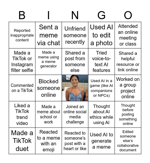 Techy Right, Bingo Bright! Bingo Card