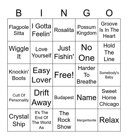 February Birthdays! Bingo Card