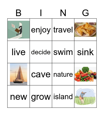 Swiss Family Bingo Card