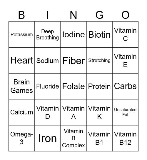 Archwell Health Bingo Card