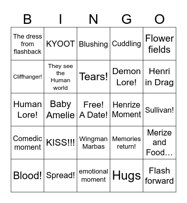 Picnic Bingo! Bingo Card