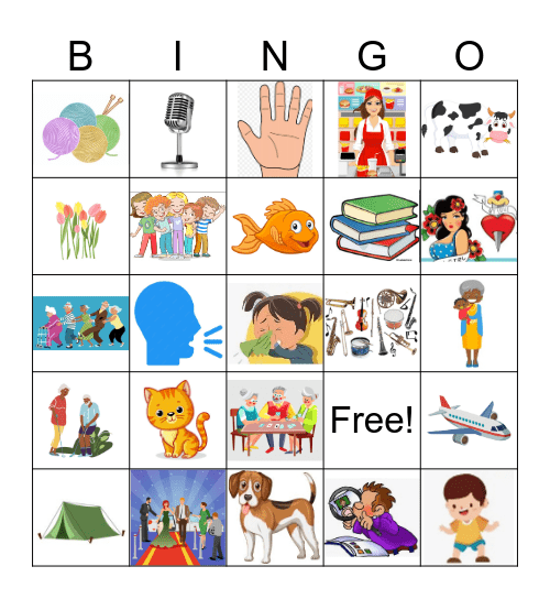 Getting to Know You Bingo Card