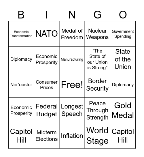 CNN 10 2/25/26 Bingo Card