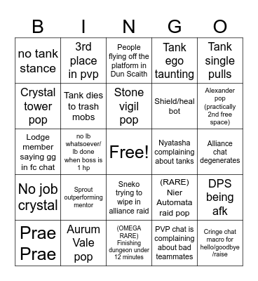 Roulette Bingo Card