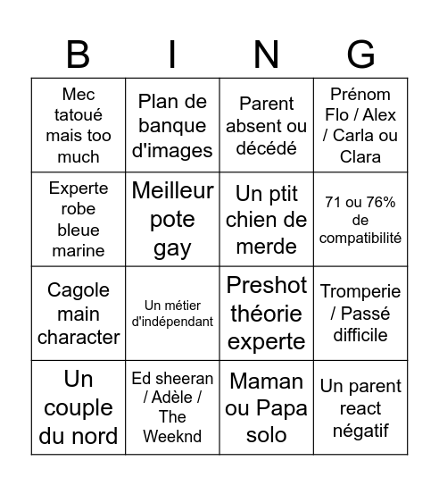 MAPR #1 Bingo Card