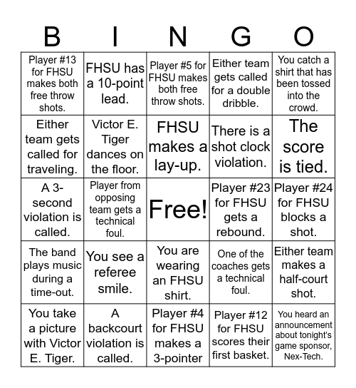 fhsu-basketball-bingo-card